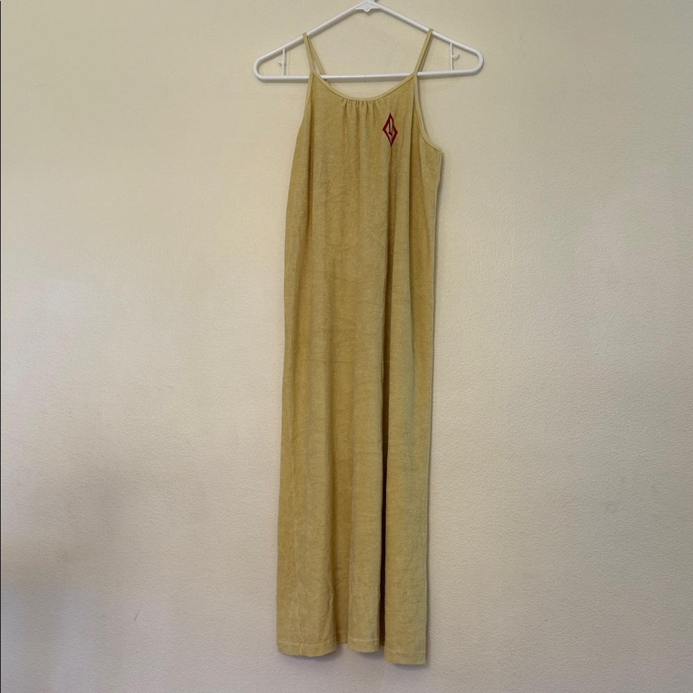The Animals Observatory long yellow terry dress size 12 yrs